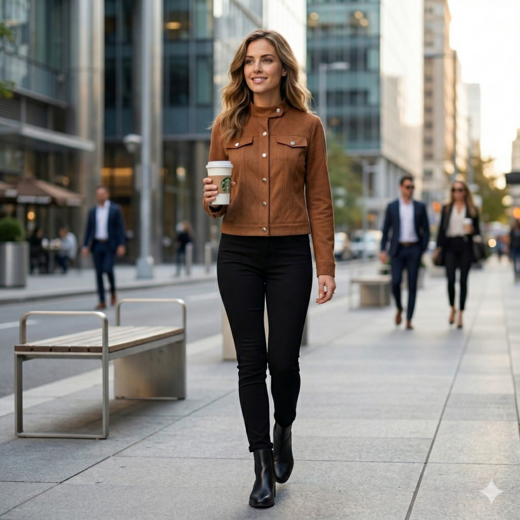 women jacket for city walk
